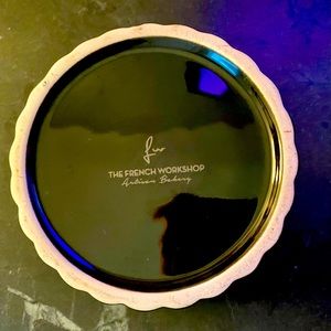 The French Workshop Artisan Bakery black crème brûlée dish